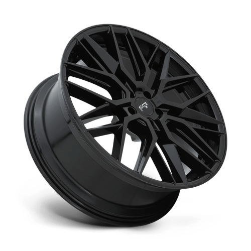 18X8 Niche 1PC M224 GAMMA 5X4.5 40MM GLOSS BLACK