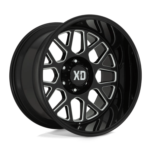 20X10 XD XD849 GRENADE 2 6X5.5 -18MM GLOSS BLACK MILLED