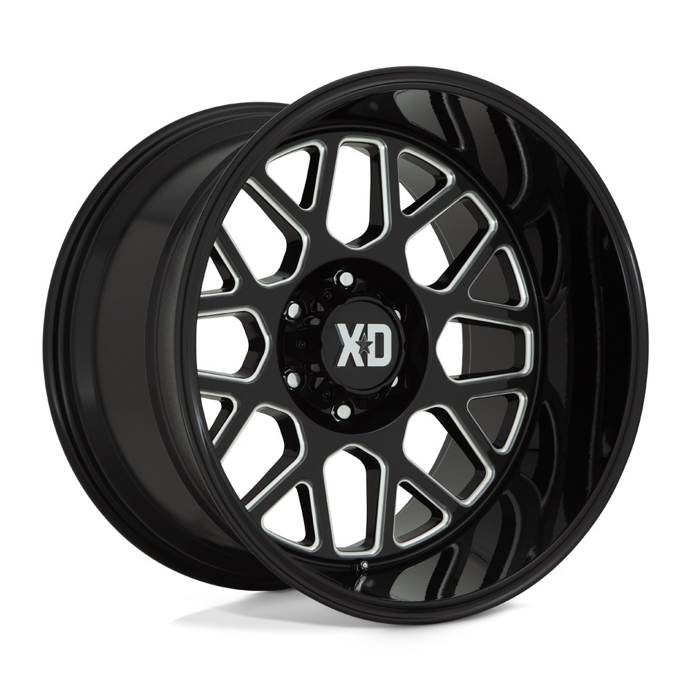 20X10 XD XD849 GRENADE 2 6X135 -18MM GLOSS BLACK MILLED