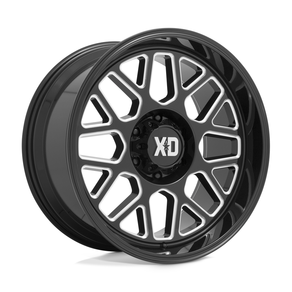 20X9 XD XD849 GRENADE 2 5X150 18MM GLOSS BLACK MILLED