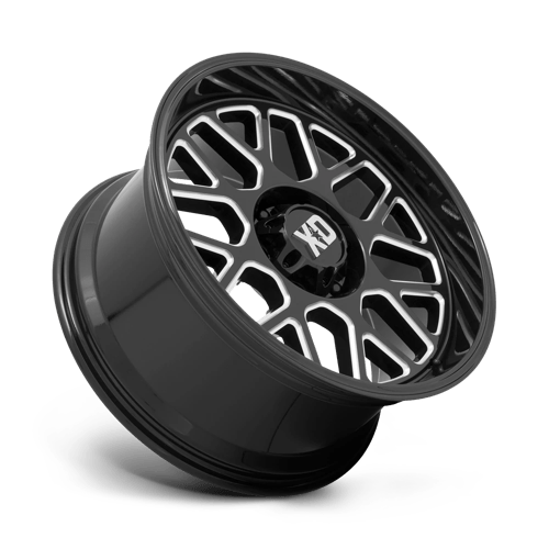 20X9 XD XD849 GRENADE 2 6X135 0MM GLOSS BLACK MILLED