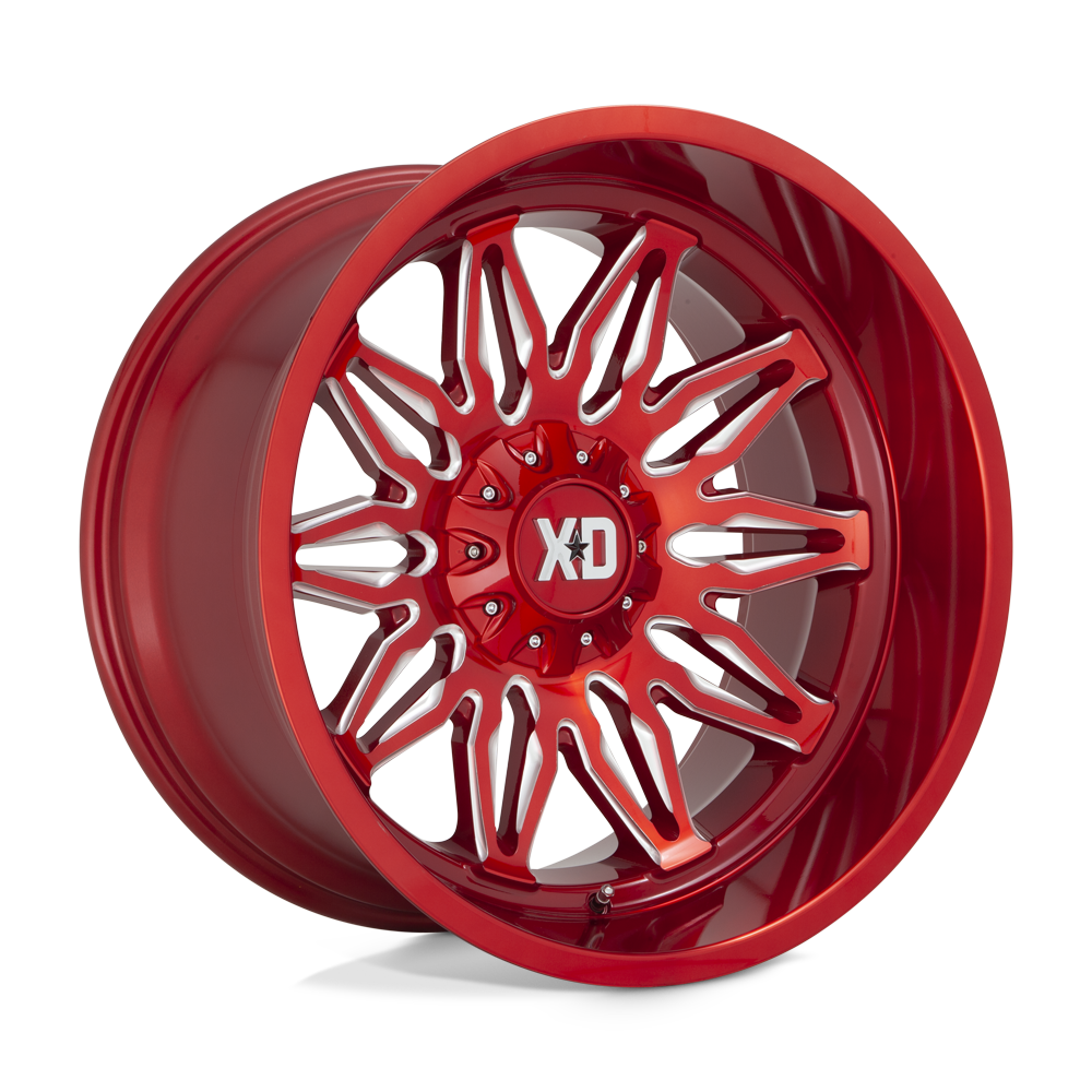 20X10 XD XD859 GUNNER 6X135/5.5 -18MM CANDY RED MILLED