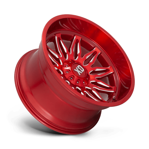 20X10 XD XD859 GUNNER 6X135/5.5 -18MM CANDY RED MILLED