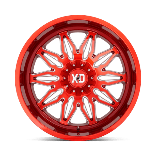 20X10 XD XD859 GUNNER 6X135/5.5 -18MM CANDY RED MILLED