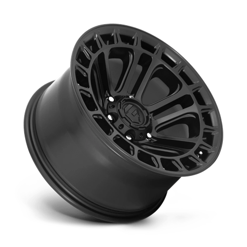 20X10 Fuel 1PC D718 HEATER 6X5.5 -18MM MATTE BLACK