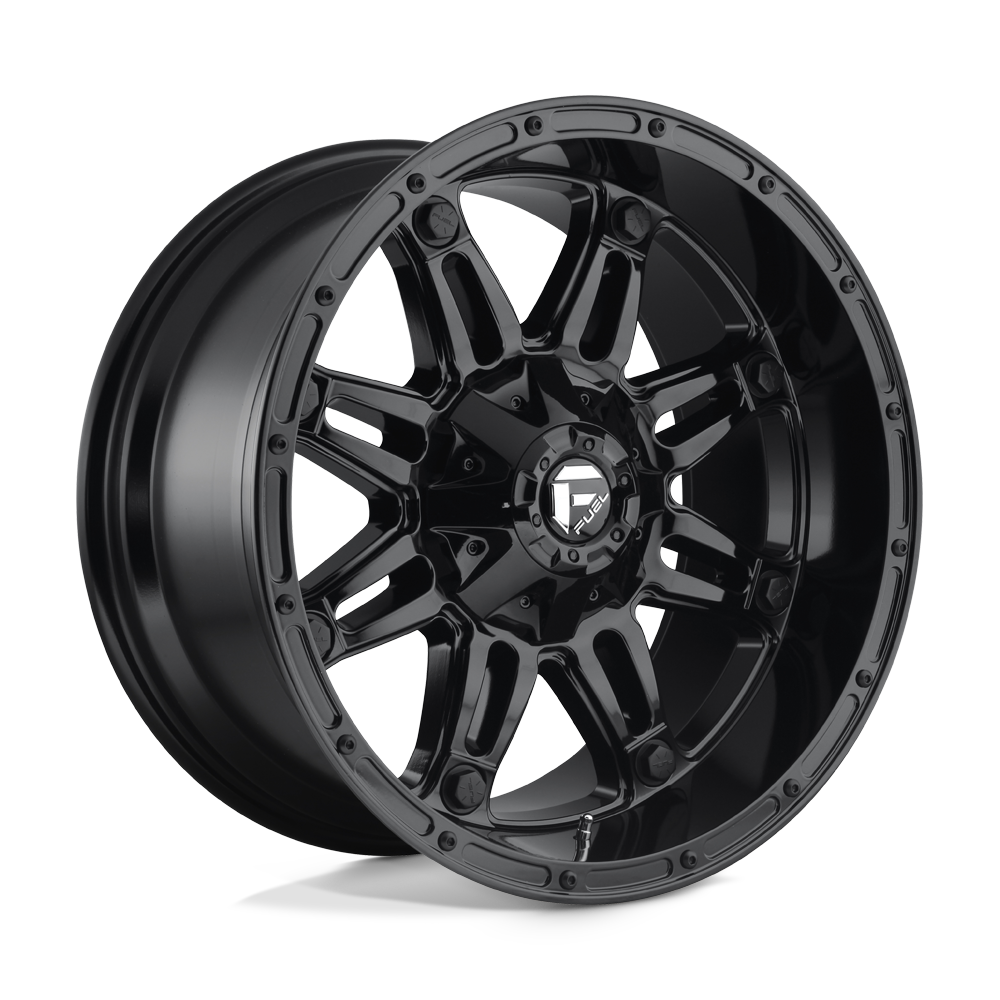 20X9 Fuel 1PC D625 HOSTAGE 8X6.5 1MM GLOSS BLACK