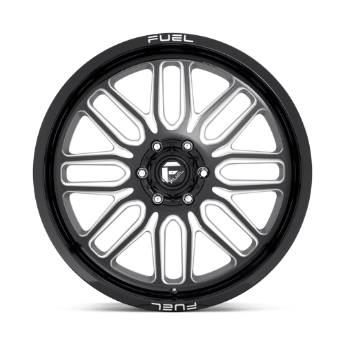 20X10 Fuel 1PC D662 IGNITE 8X170 -18MM GLOSS BLACK MILLED