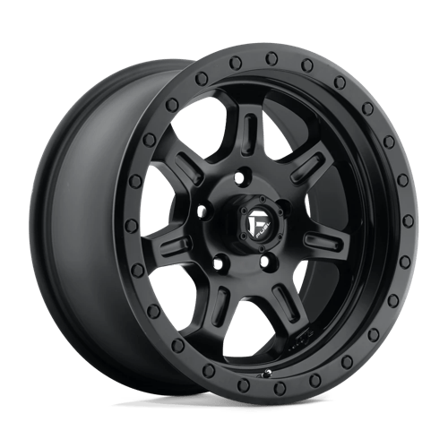 17X8.5 Fuel 1PC D572 JM2 5X5.0 -6MM MATTE BLACK