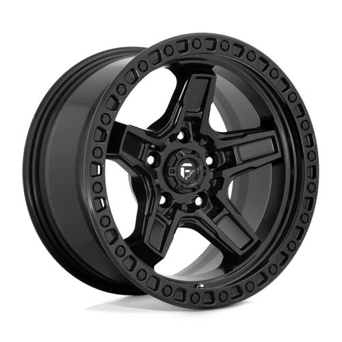 17X9 Fuel 1PC D697 KICKER 5X5.0 -12MM MATTE BLACK