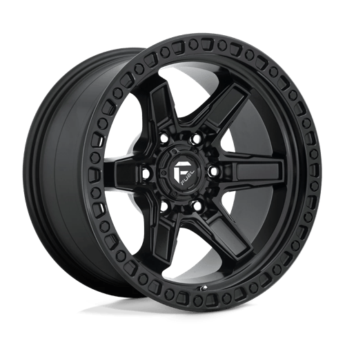 17X9 Fuel 1PC D697 KICKER 6X5.5 1MM MATTE BLACK