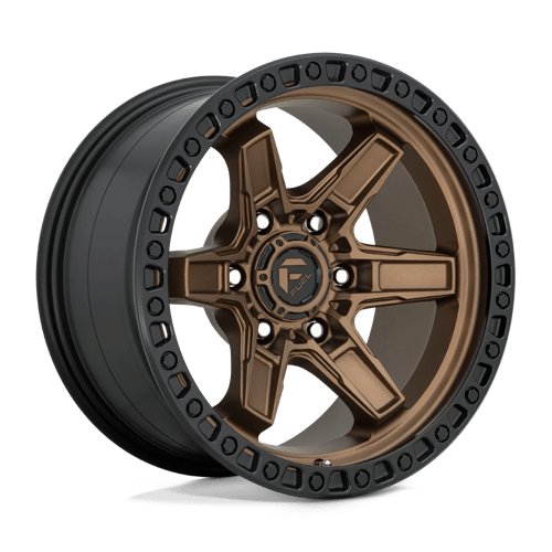 17X9 Fuel 1PC D699 KICKER 6X5.5 1MM MATTE BRONZE BLACK BEAD RING