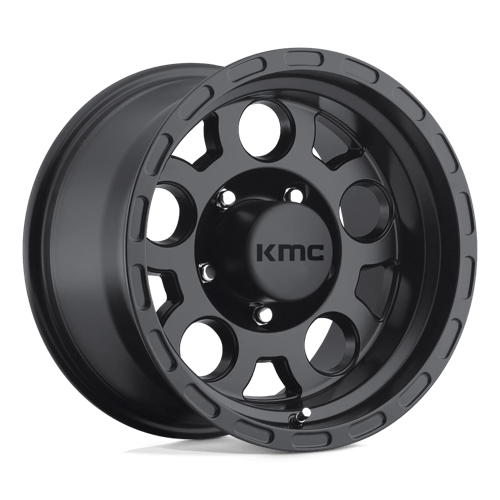 18X9 KMC KM522 ENDURO 6X5.5 0MM MATTE BLACK