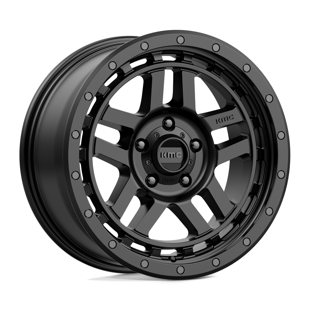 18X8.5 KMC KM540 RECON 5X150 18MM SATIN BLACK