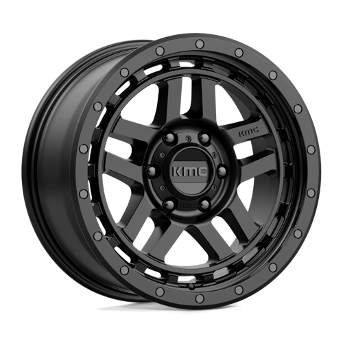 18X8.5 KMC KM540 RECON 6X4.5 18MM SATIN BLACK