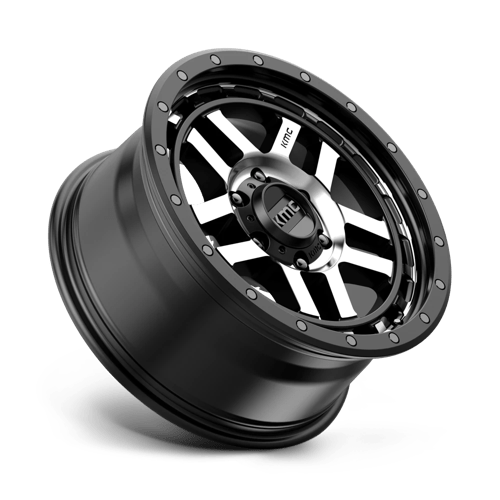 18X8.5 KMC KM540 RECON 6X5.5 18MM SATIN BLACK MACHINED