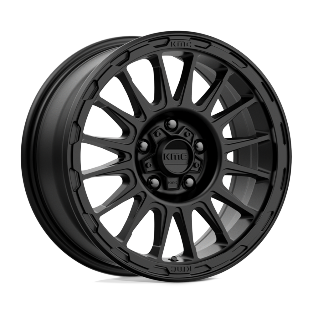 18X9 KMC KM542 IMPACT 6X5.5 0MM SATIN BLACK