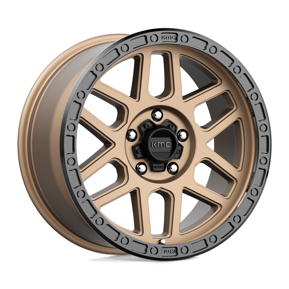 18X9 KMC KM544 MESA 5X150 25MM MATTE BRONZE WITH BLACK LIP