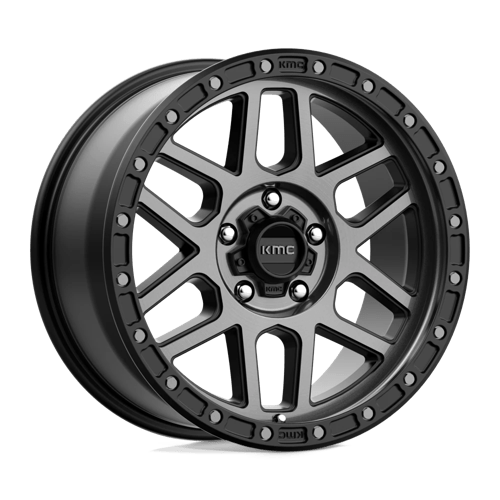 18X9 KMC KM544 MESA 5X150 25MM SATIN BLACK WITH GRAY TINT