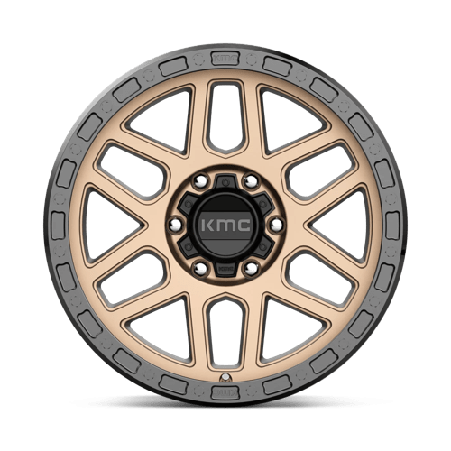 18X9 KMC KM544 MESA 6X4.5 18MM MATTE BRONZE WITH BLACK LIP