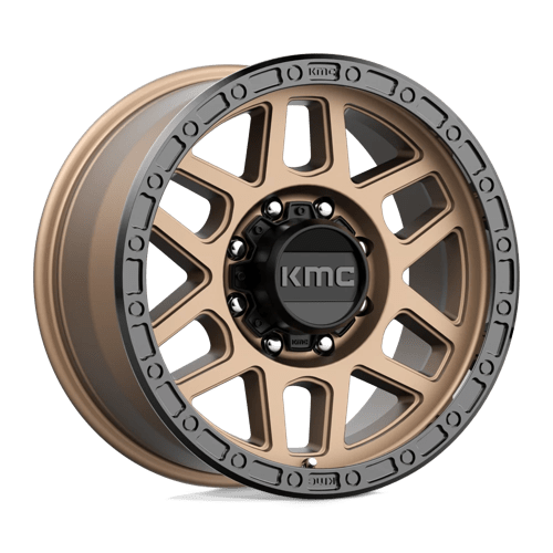 18X9 KMC KM544 MESA 8X6.5 18MM MATTE BRONZE WITH BLACK LIP