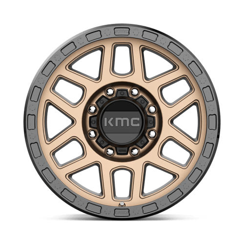 18X9 KMC KM544 MESA 8X6.5 18MM MATTE BRONZE WITH BLACK LIP