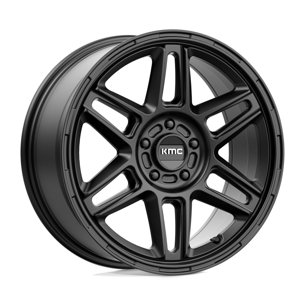 18X8 KMC KM716 NOMAD 5X4.5 38MM SATIN BLACK