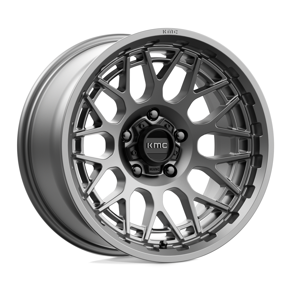 18X9 KMC KM722 TECHNIC 5X5.0 18MM ANTHRACITE