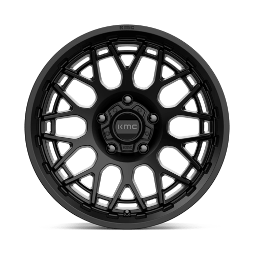 18X9 KMC KM722 TECHNIC 5X5.0 18MM SATIN BLACK