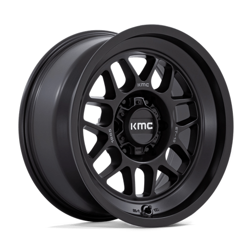 18X8.5 KMC KM725 TERRA 5X5.0 -10MM SATIN BLACK