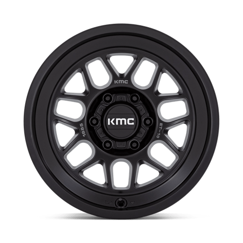 18X8.5 KMC KM725 TERRA 5X5.0 -10MM SATIN BLACK