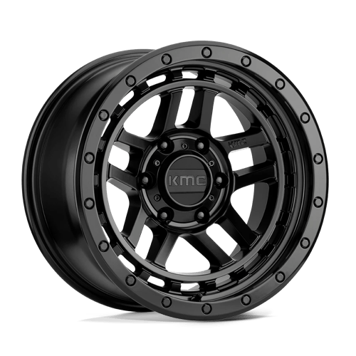 18X8.5 KMC KM540 RECON 5X5.0 0MM SATIN BLACK