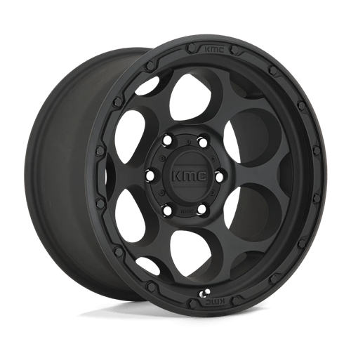 18X8.5 KMC KM541 DIRTY HARRY 6X4.5 18MM TEXTURED BLACK