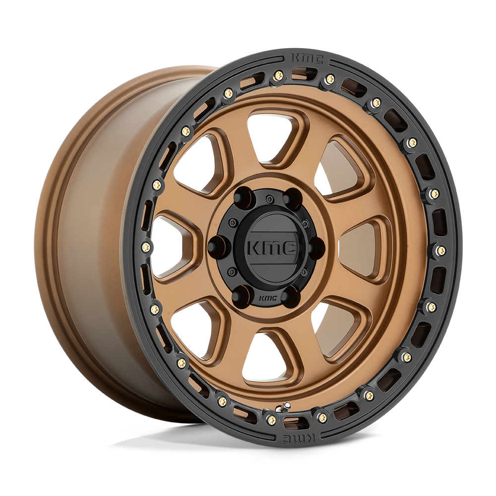 18X9 KMC KM548 CHASE 5X150 18MM MATTE BRONZE WITH BLACK LIP