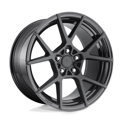 18X8.5 Rotiform 1PC R139 KPS 5X112 35MM MATTE BLACK