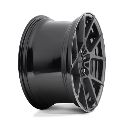 18X8.5 Rotiform R139 KPS 5X112 35MM MATTE BLACK