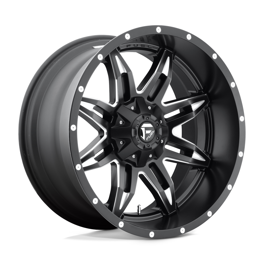 20X9 Fuel 1PC D567 LETHAL 8X180 20MM MATTE BLACK MILLED