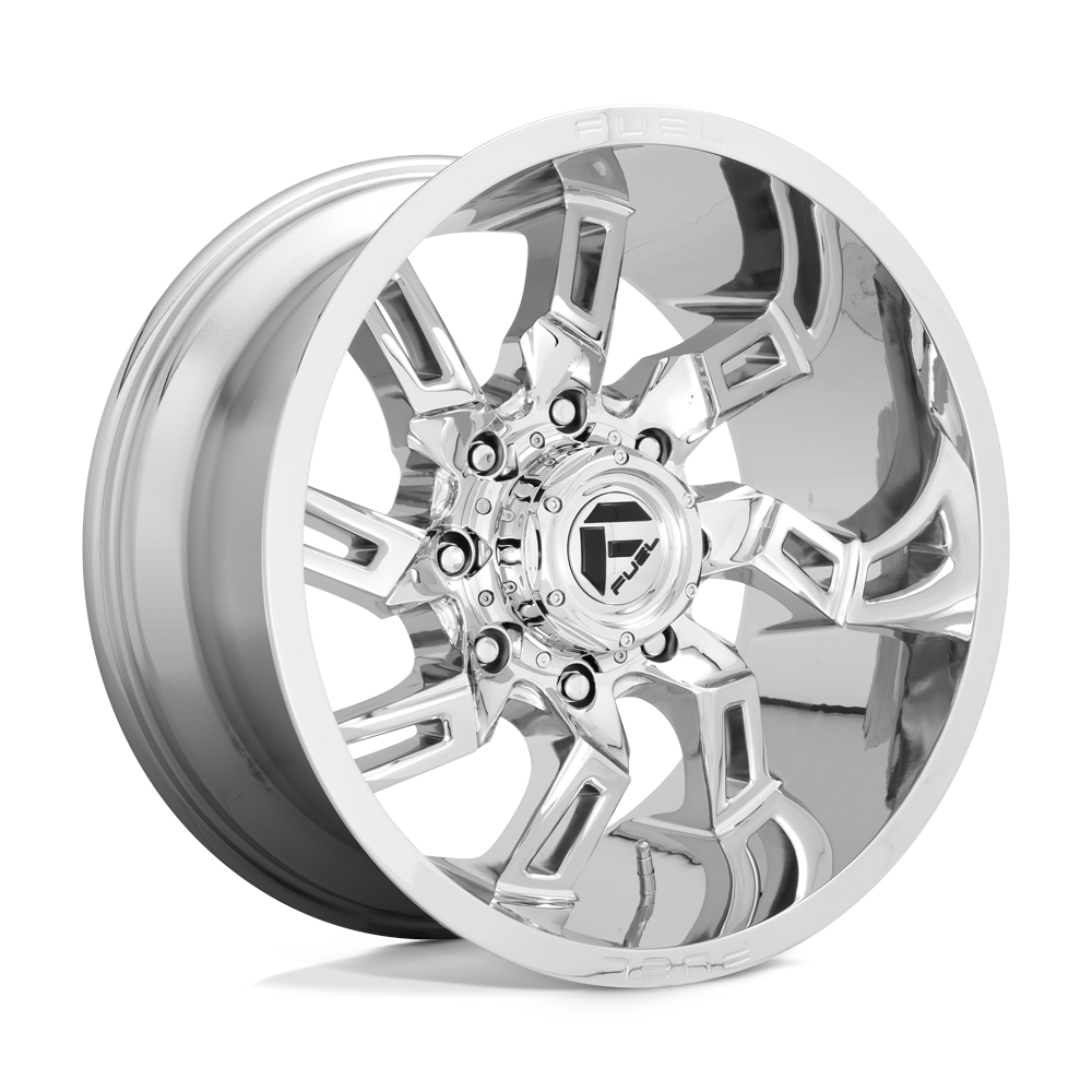 22X10 Fuel 1PC D746 LOCKDOWN 6X5.5 -18MM CHROME