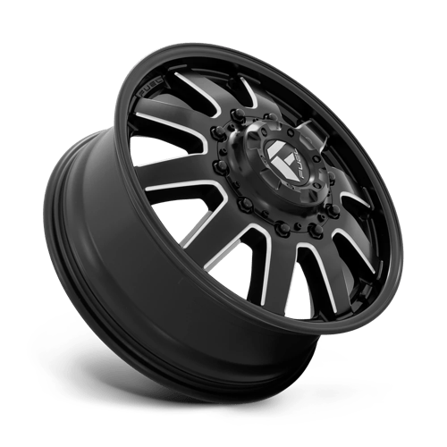 20X8.25 Fuel 1PC D538 MAVERICK 10X225 105MM MATTE BLACK MILLED