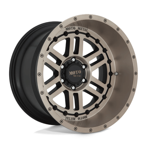 20X10 Moto Metal MO800 DEEP SIX 6X135 -18MM SATIN BLACK WITH BRONZE TINT