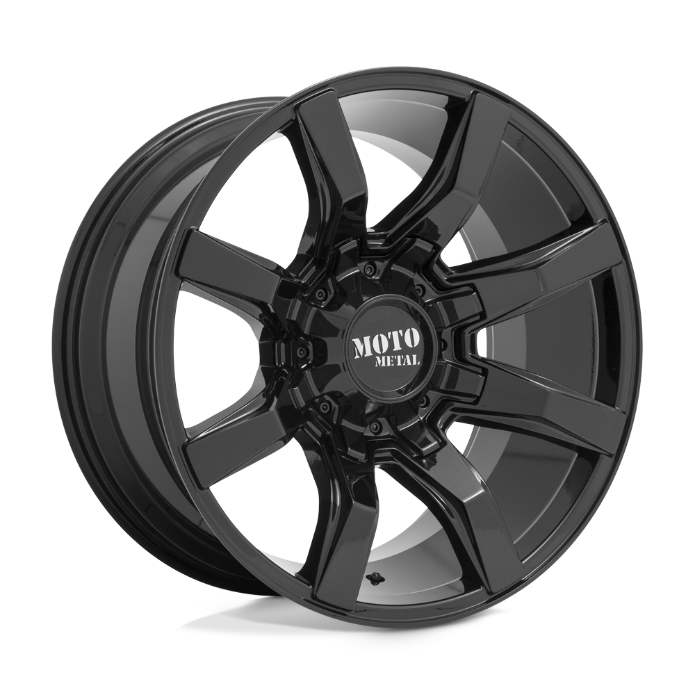 20X10 Moto Metal MO804 SPIDER 8X170 12MM GLOSS BLACK