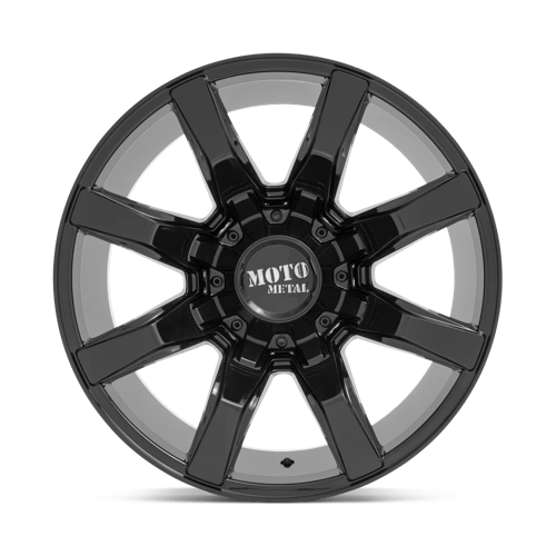 20X10 Moto Metal MO804 SPIDER 8X170 12MM GLOSS BLACK