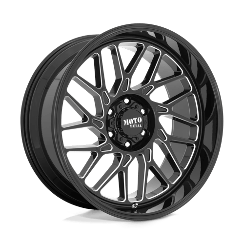 20X10 Moto Metal MO805 8X180 -18MM GLOSS BLACK MILLED