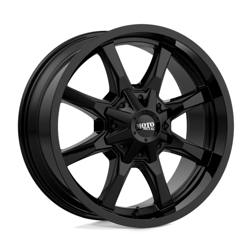 20X9 Moto Metal MO970 8X170 0MM FULL GLOSS BLACK