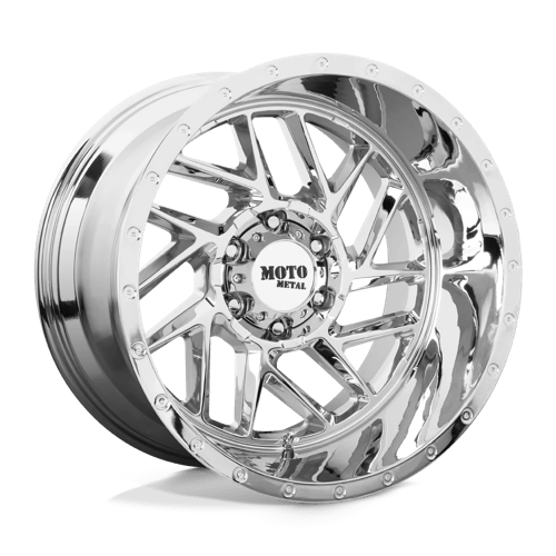 20X12 Moto Metal MO985 BREAKOUT 8X6.5 -44MM CHROME