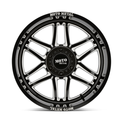 20X10 Moto Metal MO992 FOLSOM 5X5.0 -18MM GLOSS BLACK MILLED