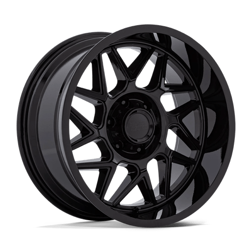 20X10 Moto Metal MO812 TURBINE 8X6.5 -18MM GLOSS BLACK