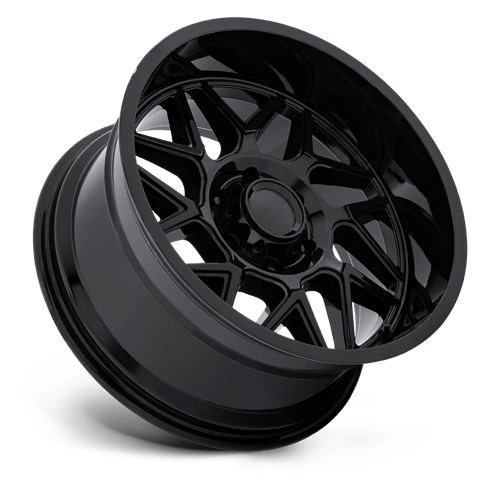 20X10 Moto Metal MO812 TURBINE 8X180 -18MM GLOSS BLACK