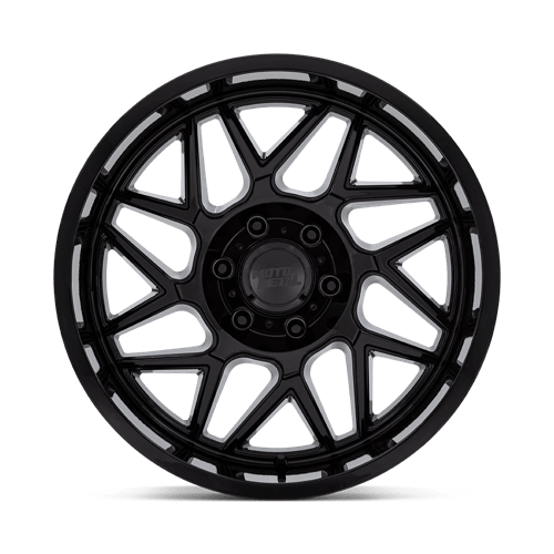 20X10 Moto Metal MO812 TURBINE 8X180 -18MM GLOSS BLACK