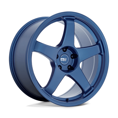 18X9.5 Motegi MR151 CS5 5X100 40MM SATIN METALLIC BLUE