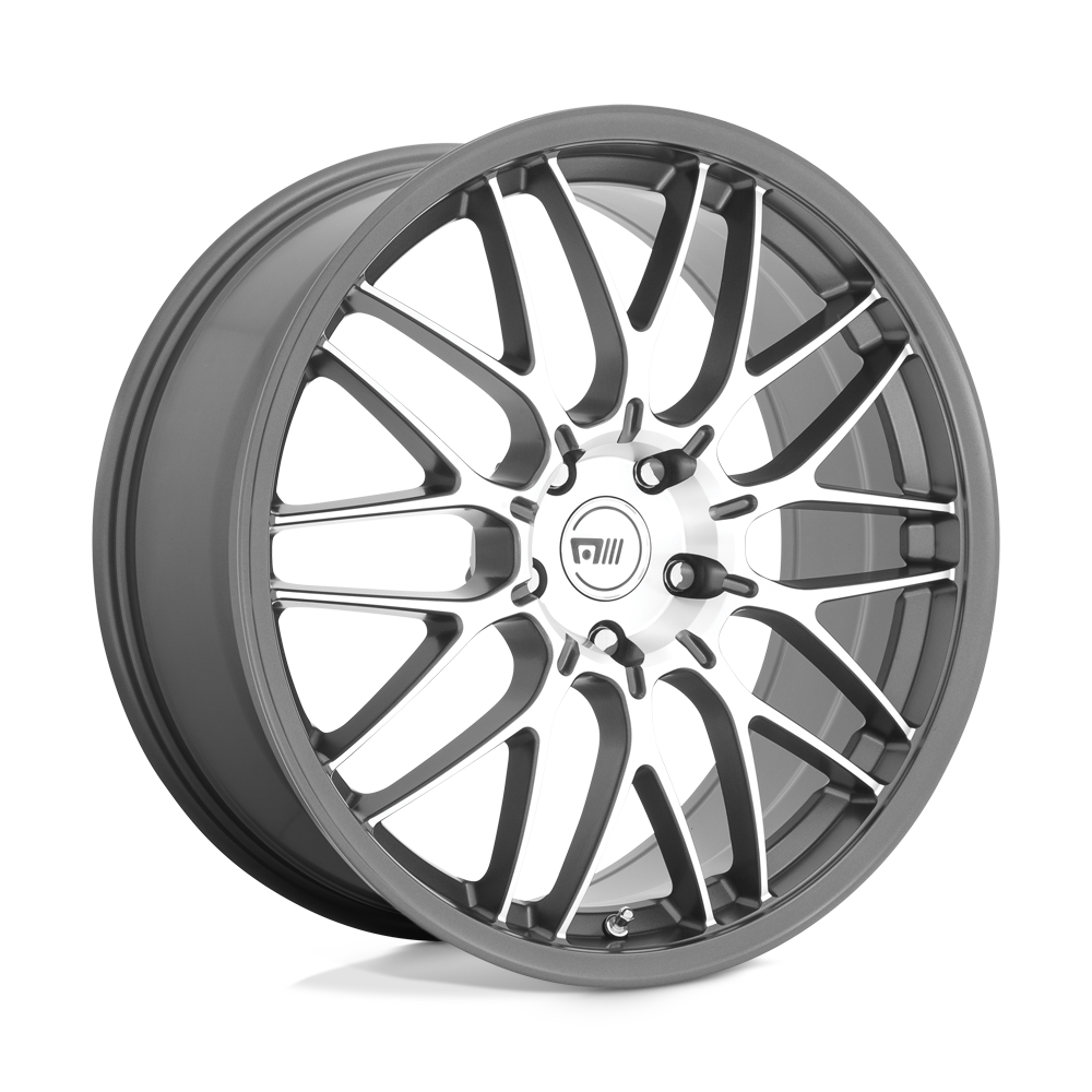 19X8.5 Motegi MR153 CM10 5X100 30MM MACHINED GUNMETAL